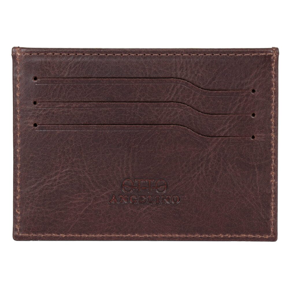 3635 Leather Ultra Slim Minimalist Cardholder Wallet - Unisex